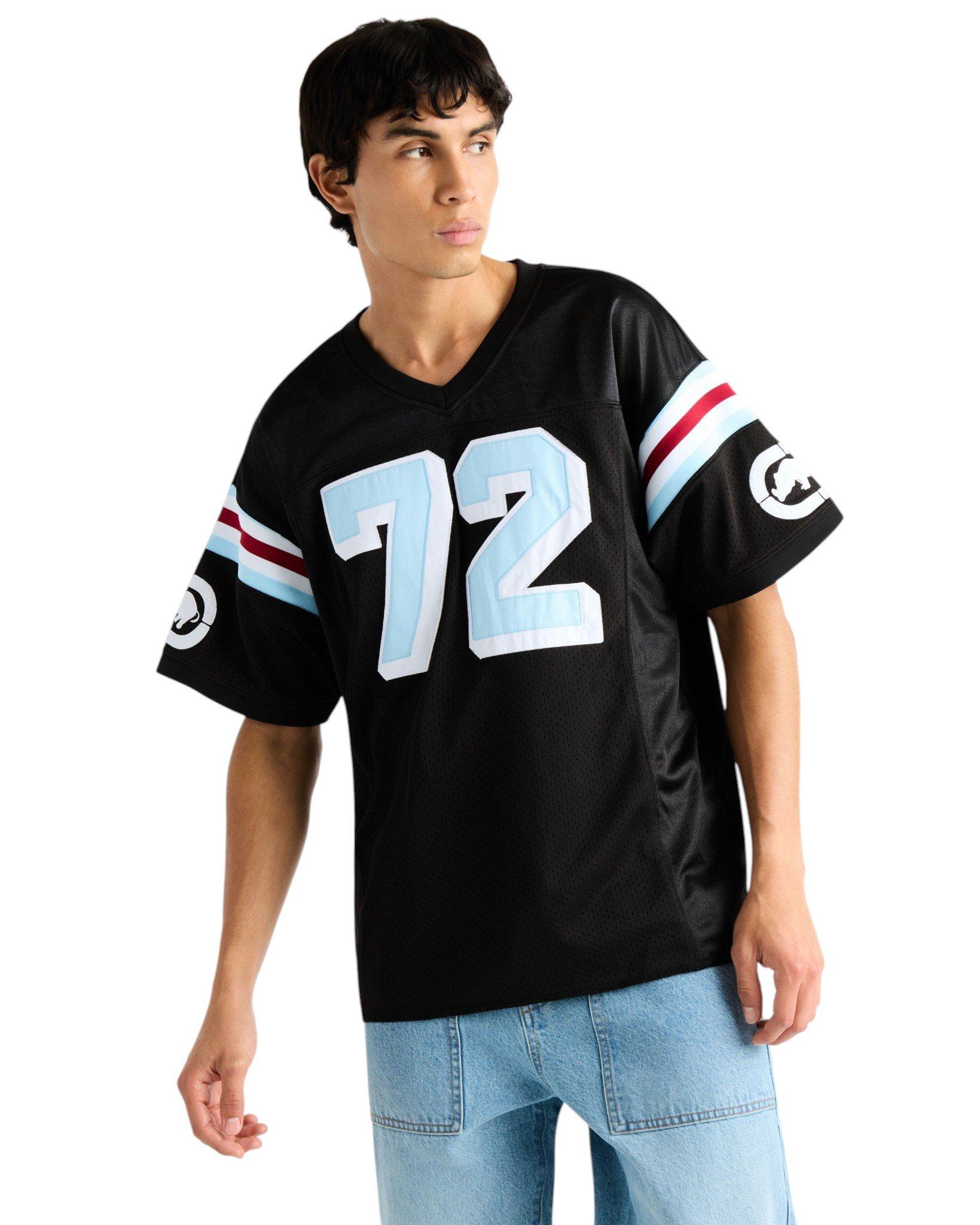 ecko unltd. Men's Lennox Short Sleeve Knit Jersey - Black - BLACK